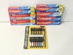 Lot Of Colgate & Lucky Super Soft Toothpaste Toothbrush Anticavity Protection. Fixed Price $5.99.