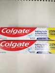 Set Of 2 Colgate Baking Soda & Peroxide Whitening Brisk Mint 5.0oz. Fixed Price $10.99.