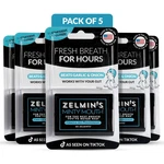 Zelmins Minty Mouth Breath Freshener - 5 Pack Long Lasting Bad Treatme.... Fixed Price $54.99.