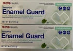 Sensitive Cvs Health Toothpaste Enamel Guard Anti-cavity Mint 4oz 2pk. Fixed Price $12.99.