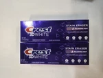 2 Crest 3d White Stain Eraser Teeth Toothpaste Polishing Mint 3.1 Oz. Fixed Price $10.99.