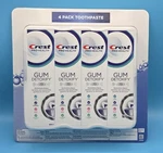 Crest Pro Health Gum Detoxify Ultra Toothpaste 4.7oz - 4 Pack *sealed*. Fixed Price $17.99.