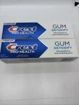 2 Crest Pro Health Toothpaste Gum Detoxify Deep Clean 4.8oz Ea Tube 2028 New. Fixed Price $15.89.