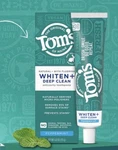 Toms Of Maine Fluoride Toothpaste Whiten + Deep Clean Peppermint 4 Oz. Fixed Price $8.88.