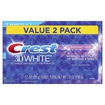 Crest 3d White Radiant Mint Whitening Toothpaste Pack Of 2 3.5 Ounce. Fixed Price $31.49.