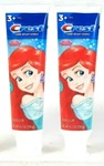 2 Count Crest 4.2 Oz Disney Princess Bubblegum Fluoride Anticavity Toothpaste. Fixed Price $13.99.