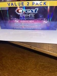 Crest 3d White Radiant Mint Toothpaste (2 Pack). Fixed Price $10.90.