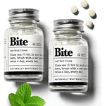 Bite Whitening Toothpaste Tablets 2 Months Fluoride 1 Count (pack Of 124). Fixed Price $35.11.