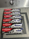 5-pack Colgate Maxfresh 06/26 Charcoal Mint Whitening Toothpaste Freshens Breath. Fixed Price $28.12.