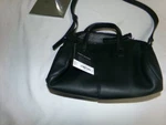 Simply Vera Vegan Leather Cylinder Bag Black Nwt. Fixed Price $12.99.