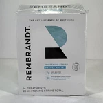 Rembrandt Deeply White 28 Whitening Strips 14 Treatments Enamel Safe Exp 10/2026. Fixed Price $24.95.
