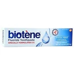 Biotene Fluoride Toothpaste Fresh Mint Original 4.3 Oz. Fixed Price $8.23.