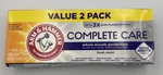 Arm & Hammer Complete Care Toothpaste Fresh Mint Flavor 6 Oz X 2pack Exp 12/2027. Fixed Price $5.99.