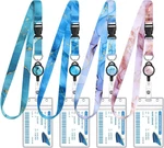 4 Pack Cruise Lanyard For Ship Cards Detachable Lanyards With Retractable Badge. Fixed Price $10.40.