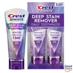 Crest 3d White Deep Stain Remover Ultra-white Toothpastes - 2.1oz/2pk: Mint Flav. Fixed Price $21.23.