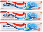 3 Aquafresh Fresh & Minty All In One Protection Family Toothpaste 100ml. Fixed Price $43.19.