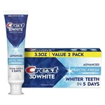 (2 Pack) Crest 3d White Toothpaste 3.3 Oz 2 Pack Arctic Fresh Whitening. Fixed Price $15.29.
