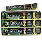 Organic Bamboo Charcoal Toothpaste 100% Natural Teeth Whitening 3 Pack Oral.... Fixed Price $17.29.