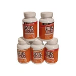 5x Focus Factor Advanced Vision Supplement 60 Capsules=200 Total Ex.08/25 Sealed. Fixed Price $48.00.