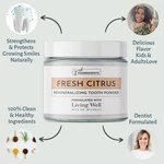 Remineralizing Tooth Powder Fluoride-free Oral Care Gently Cleans & White.... Fixed Price $54.10.