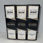 6 Pack-active Wow Activated Charcoal Toothpaste & Mint 4oz. Fixed Price $39.95.