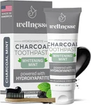 Wellnesse Charcoal Whitening Hydroxyapatite Toothpaste Mint Fluoride Free 4oz. Fixed Price $13.40.