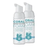 Coral Nano Silver Foaming Toothpaste, Natural Fluoride Free Cool Mint, 4.2 Ounce. Fixed Price $29.56.