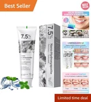 Hydroxyapatite Toothpaste, 7.5% Nano Deep Cleaning 4.2 Fl Oz (pack Of 1). Fixed Price $12.94.