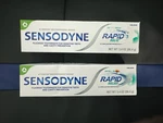 2 New Sensodyne Rapid Relief Toothpaste For Sensitive Teeth & Cavity Prevention. Fixed Price $32.00.
