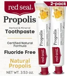 Red Seal Propolis Herbal & Mineral Natural Toothpaste - 3.5 Ounce (pack Of 2). Fixed Price $25.63.