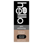 Hello Activated Charcoal Epic Whitening Fluoride Free Toothpaste, Fresh Mint + C. Fixed Price $9.33.