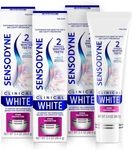 Sensodyne Clinical White Toothpaste Stain Protector Sensitive Teeth 3.4oz 3-pack. Fixed Price $19.50.