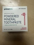 Peppermint Toothpowder 1 Oz By Primal Life Organics. Fixed Price $18.50.