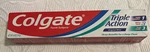 Colgate Triple Action Fluoride Toothpaste Original Mint, 6 Oz. Exp. 5/23. Fixed Price $6.00.