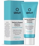 Izkut Tartar & Plaque Solution Toothpaste-eliminates Bad Breath-2.11 Oz-sealed. Fixed Price $18.99.