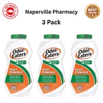 3 Pack Odor-eaters Foot Powder Deodorant Destroy Odor & Controls Wetness 6 Oz Ea. Fixed Price $32.10.