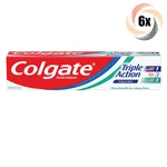 6x Packs Colgate Triple Action Benefits Original Mint Toothpaste 4oz. Fixed Price $25.44.