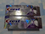 Lot (2) Crest 3d White Brilliance Toothpaste Vibrant Peppermint 4.6 Oz Exp 2028. Fixed Price $19.65.