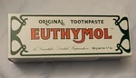 Euthymol Original Toothpaste 3.7 Oz - New In Unopened Box. Fixed Price $6.25.