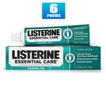 Full Box 6x Packs Listerine Essential Care Fluoride Toothpaste Gel-mint - 4.2oz. Fixed Price $46.45.
