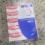 Colgate Total Advanced Whitening Fluoride Toothpaste Mint 5 Pack. Fixed Price $22.00.