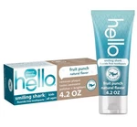 Hello Smiling Shark Fluoride Free Kids Toothpaste, Natural Fruit Punch, 4.2oz. Fixed Price $3.99.