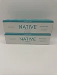 Native Whitening Wild Mint & Peppermint Oil Fluoride Free Toothpaste, 4.1 Oz 2pk. Fixed Price $23.99.
