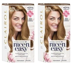 (pack 2) Clairol Nice N Easy Natrl Permnant Hair Colr 6.5g Lightst Golden Brown. Fixed Price $22.99.