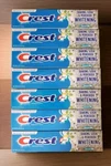 Lot 7 Crest Plus Baking Soda & Peroxide Whitening Fresh Mint Toothpaste, 8.2oz. Fixed Price $49.96.