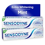 Sensodyne Extra Whitening Sensitive Toothpaste, Mint, 4 Oz, 2 Pack, For Adults. Fixed Price $35.63.