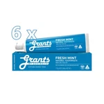 6 X Grants Of Australia Natural Toothpaste Fresh Mint With Tea Tree Oil 110g. Fixed Price $26.37.