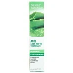 Desert Essence Aloe & Tea Tree Oil Toothpaste Peppermint 6.25 Oz. Fixed Price $8.12.