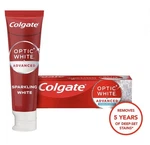 Colgate Optic White Advanced Whitening Toothpaste, 2% Hydrogen Peroxide, 4.5oz. Fixed Price $7.99.