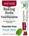 Red Seal Fluoride Free Toothpaste Baking Soda Herbal & Mineral Formula Sls. Fixed Price $15.23.